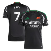 Maillot de football Arsenal SAKA #7 extérieur 2024/25